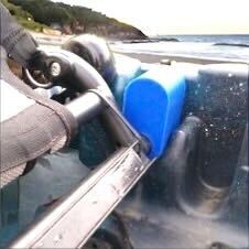 Reversible Kayak Seat Riser for Vibe Sea Ghost 130 - 56mm Lift