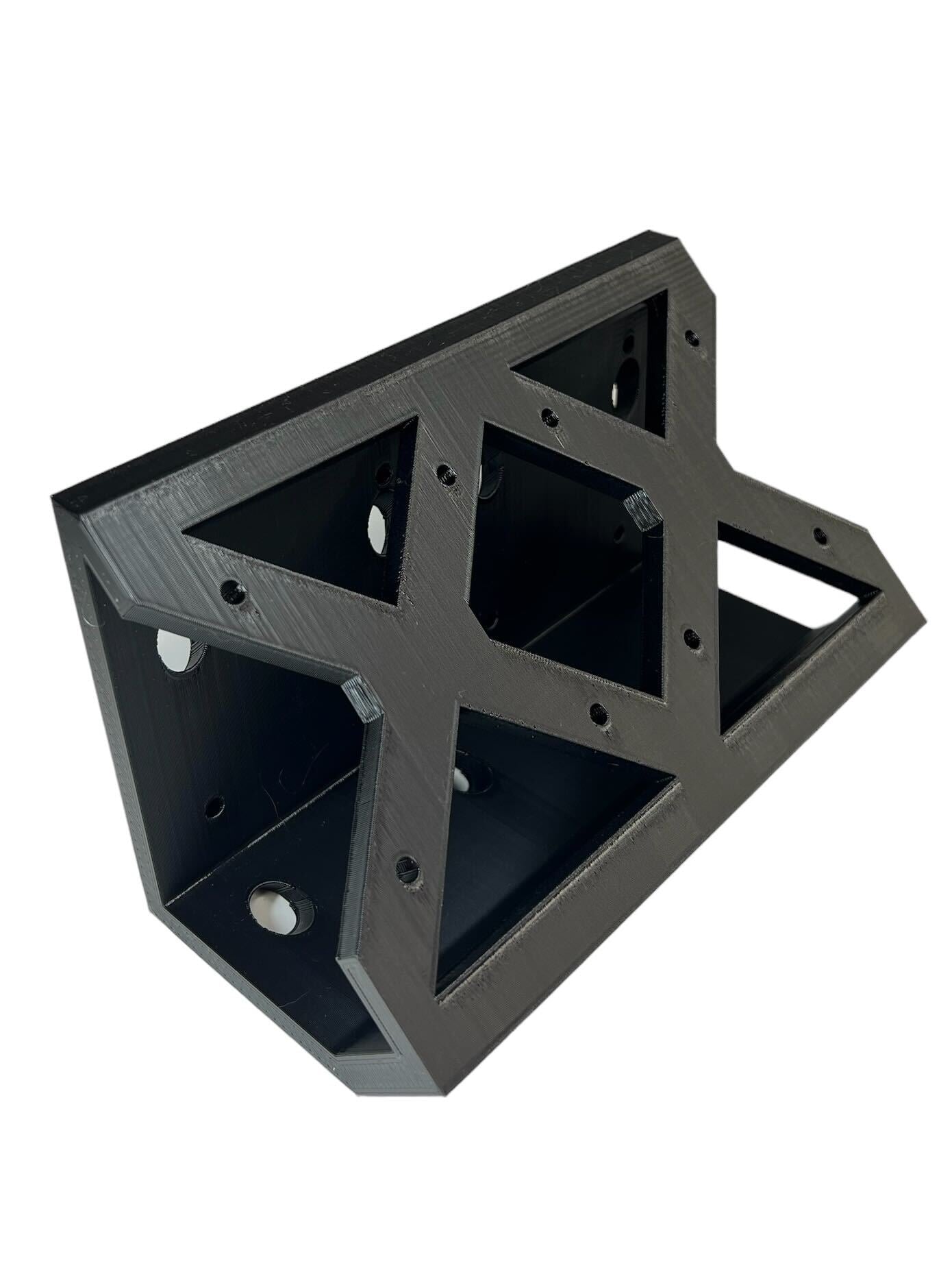 Dual 45 Degree Tilt Adapter For Saitek/Logitech Flight Sim Throttle Quadrant