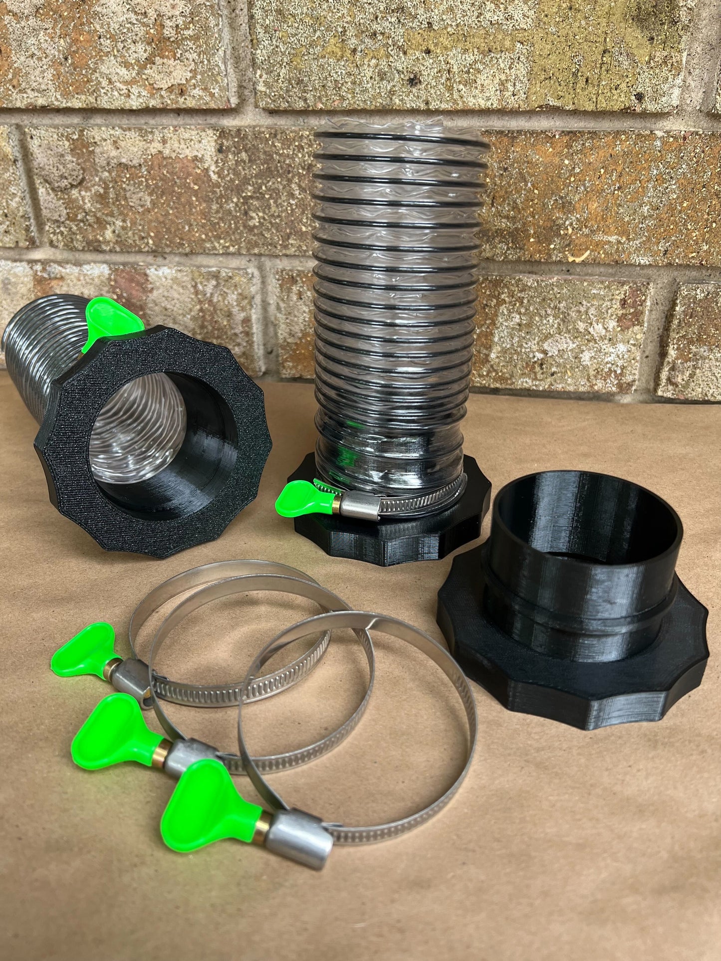 2.5" Port Magnetic Dust Collector System 10PC Starter Kit - Quick Disconnect