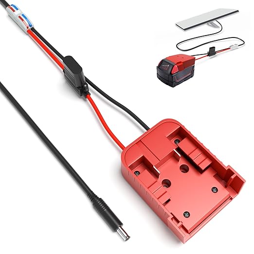 Starlink Mini To Milwaukee M18 Battery Power Supply Adapter - Battery MOD for Starlink Mini