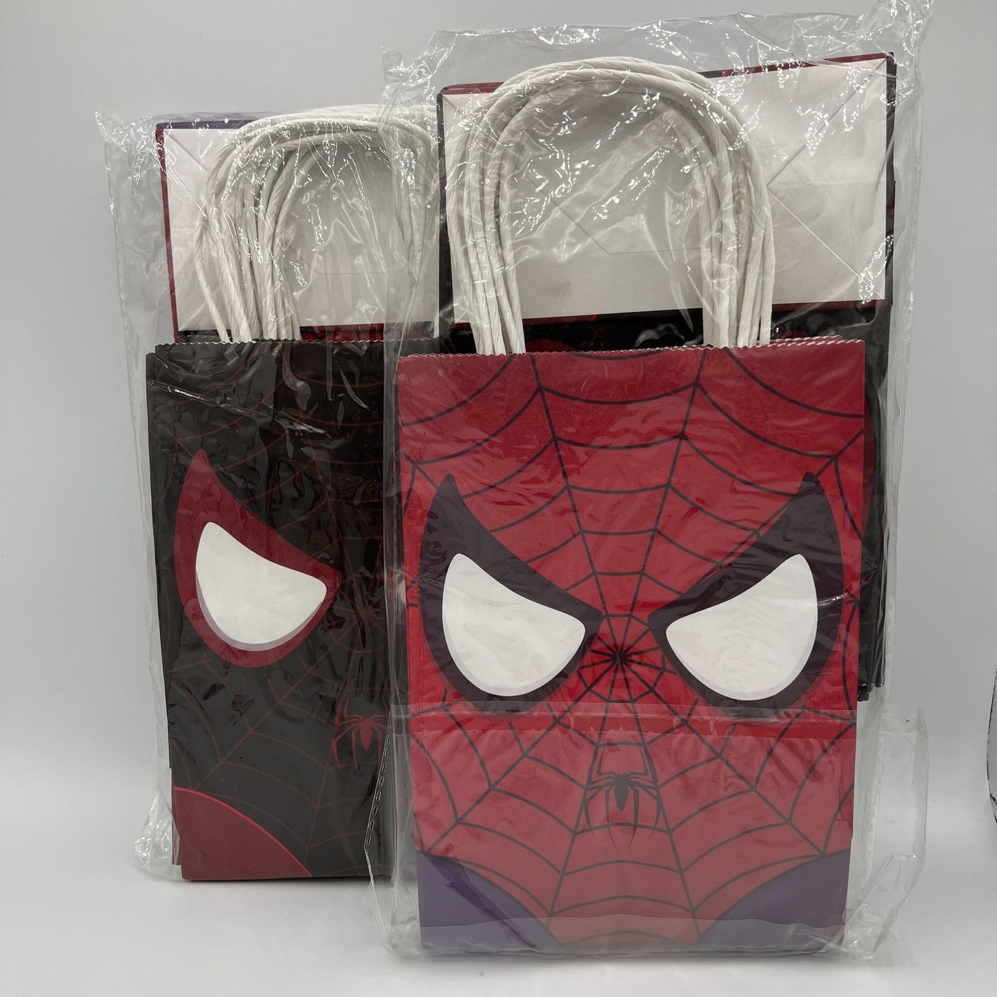 (16Pcs) Spiderman Spider-Man Goodie Bags, DC Comics Party Favor Gift Bag - Texas