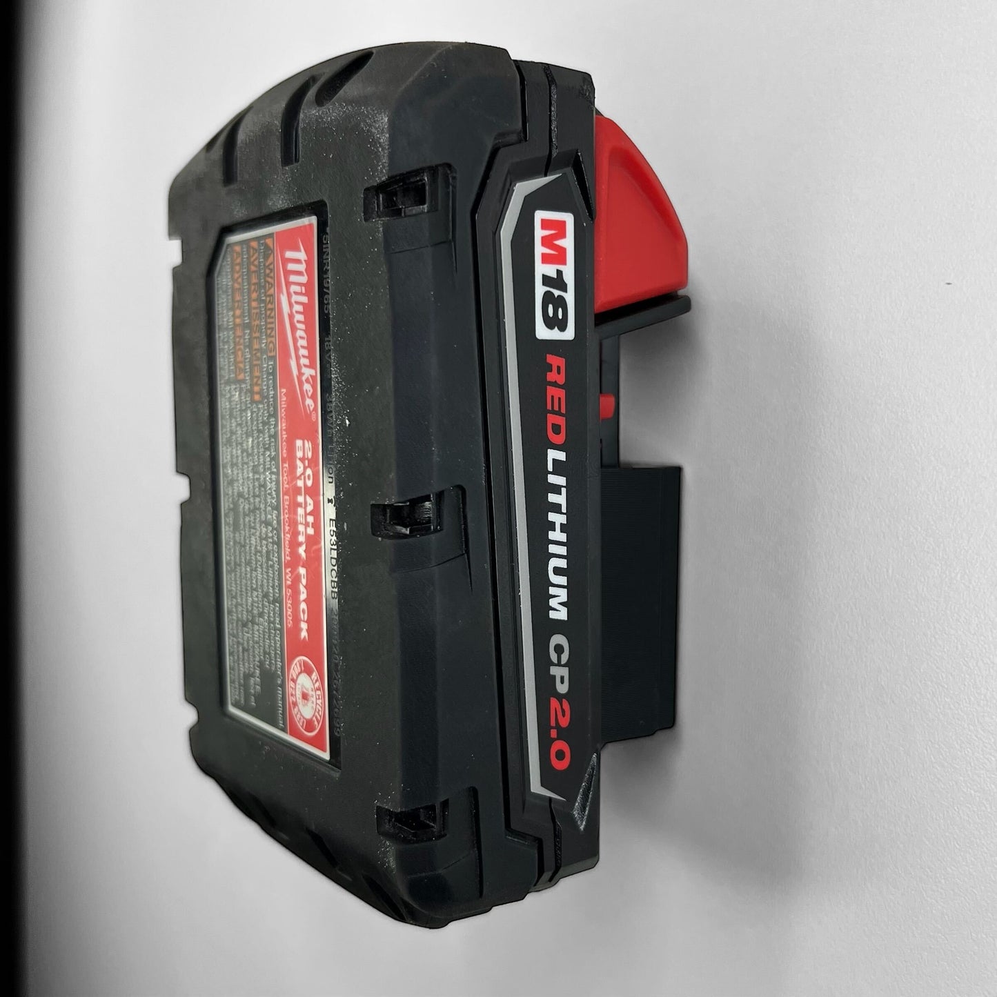 Wall Mount for Milwaukee M18 Battery