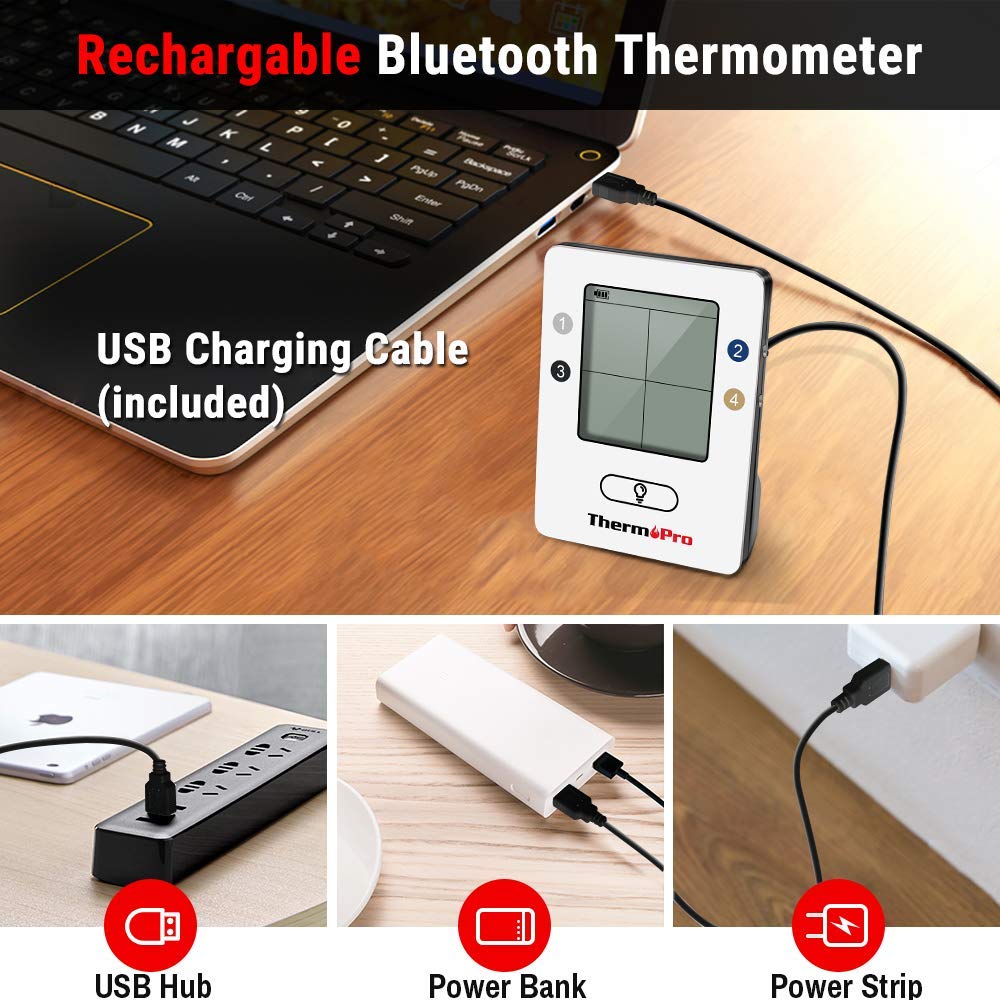 ThermoPro TP25 Bluetooth Meat Thermometer User Guide