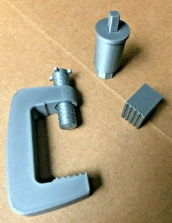 Set of Extended Clamps (+1.1 inch / + 30mm) for Logitech G25 / G27 / G29 /  G920