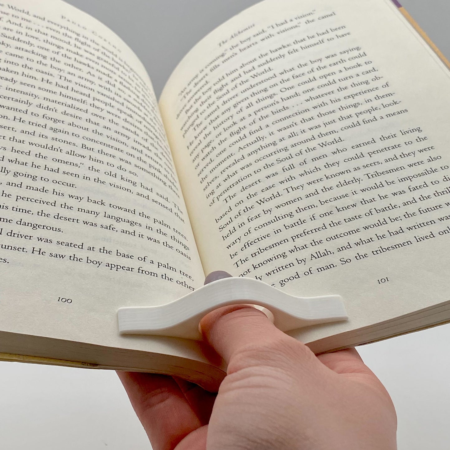 Thumb Assist Book Page Holder