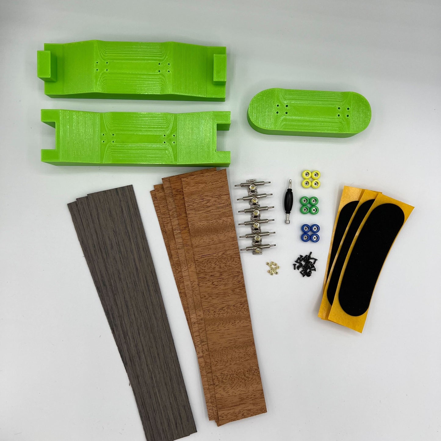 DIY Fingerboard Mold Kit - Makes 98mm x 32mm Fingerboards - Complete Kit