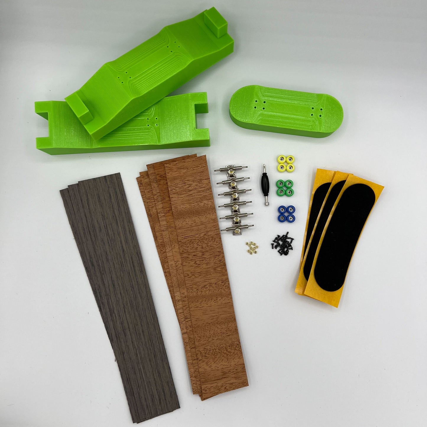 DIY Fingerboard Mold Kit - Makes 98mm x 32mm Fingerboards - Complete Kit