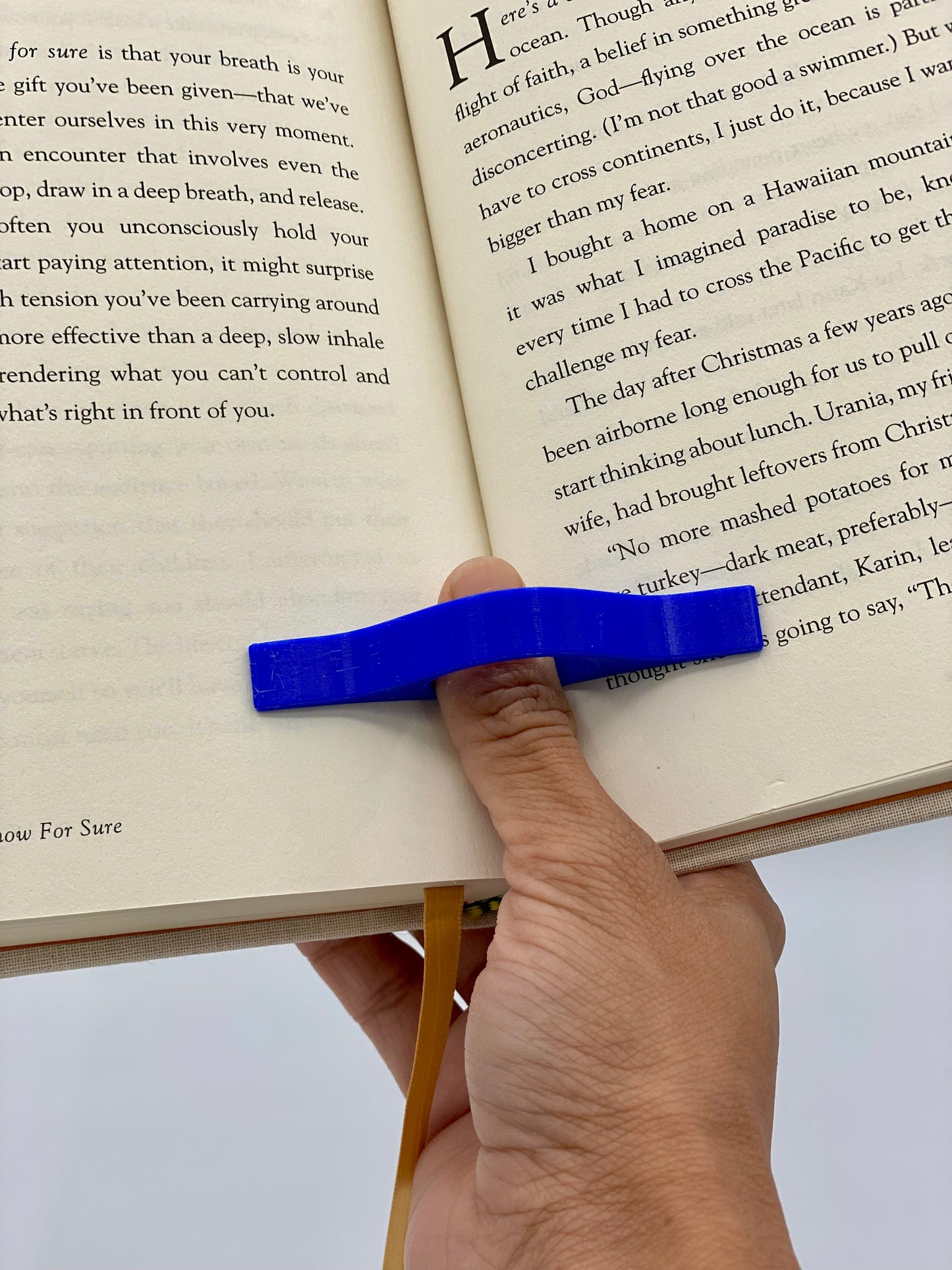 Thumb Assist Book Page Holder