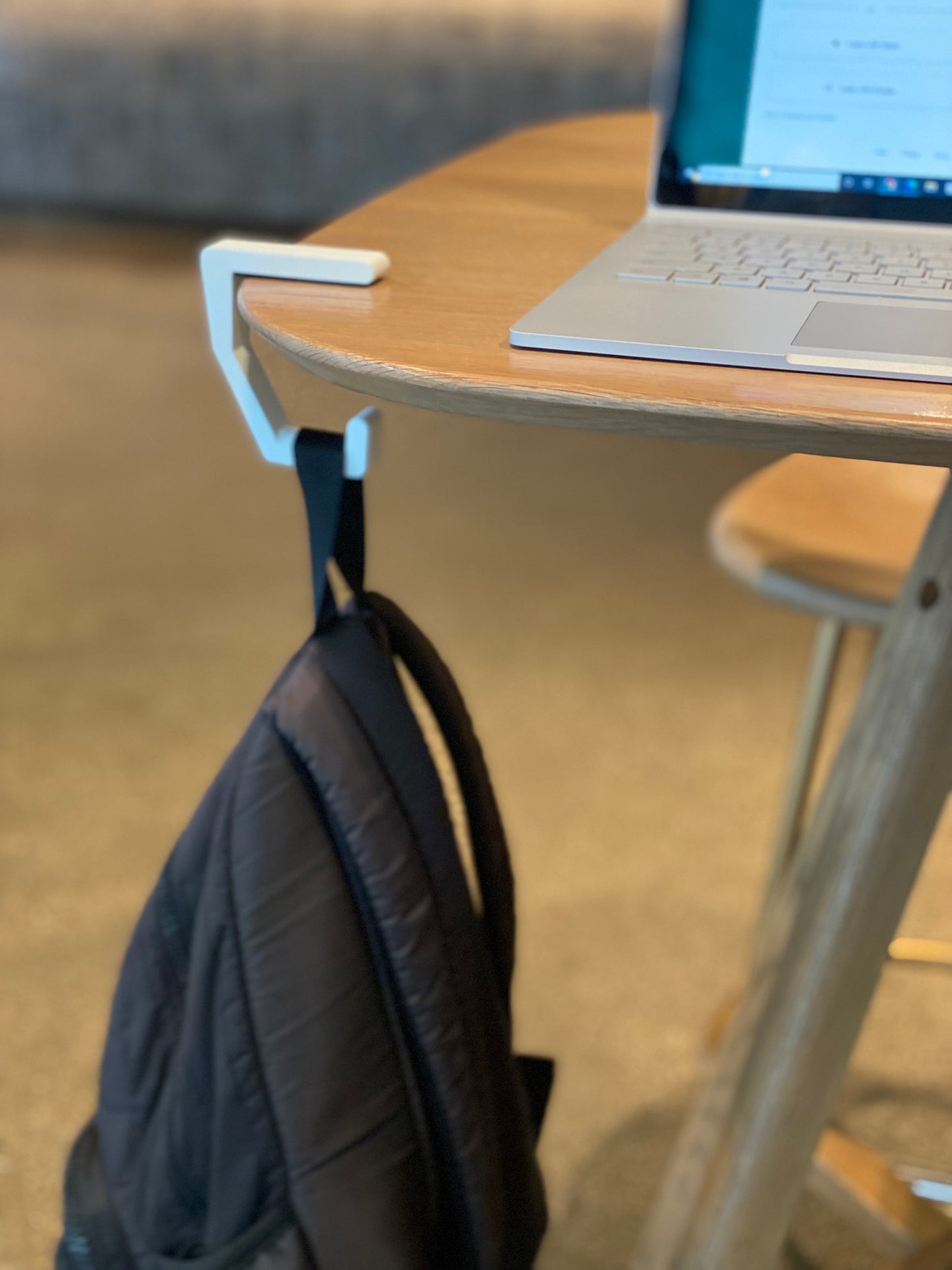 Bag Hook for Tabletop | Purse or Backpack Hanger | Sturdy!