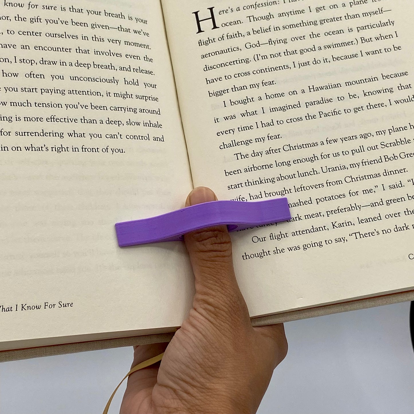 Thumb Assist Book Page Holder