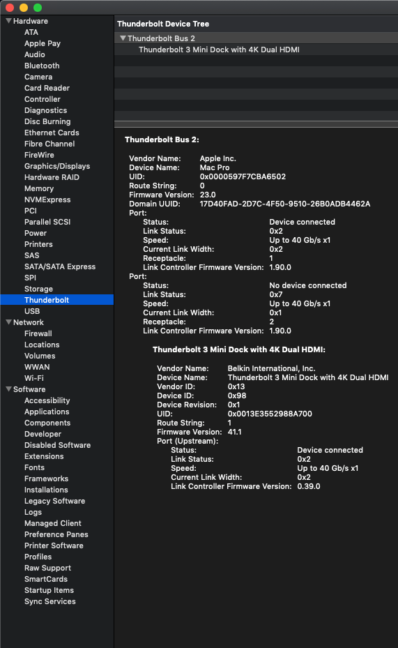 Gigabyte Titan Ridge 2.0 Thunderbolt 3 Flashed For Mac Pro